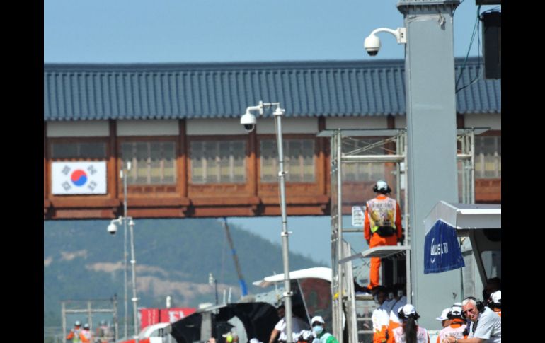 El Gran Premio surcoreano había desaparecido del circuito en 2014 después de cuatro ediciones. AFP / ARCHIVO