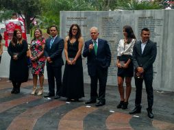 Carlos Padilla, presidente del Comité Olímpico Mexicano, estuvo presente en ceremonia de reconocimiento. TWITTER / @codejalisco