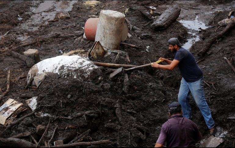 En junio de 2019, el deslave en San Gabriel provocó la muerte de cinco personas. EFE / ARCHIVO