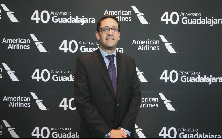 José María Giraldo, director de American Airlines en nuestro país. EL INFORMADOR / F. González