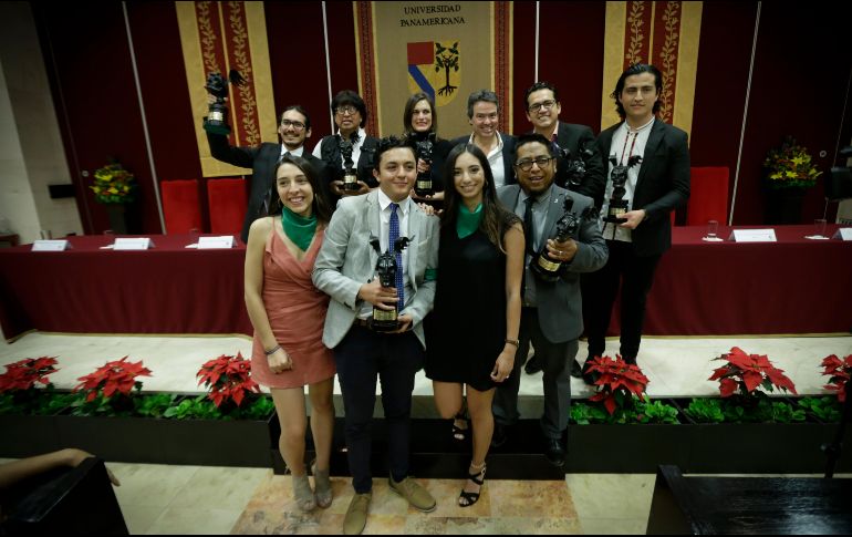 La premiación fue realizada en el auditorio principal de la Universidad Panamericana. EL INFORMADOR / F. Atilano