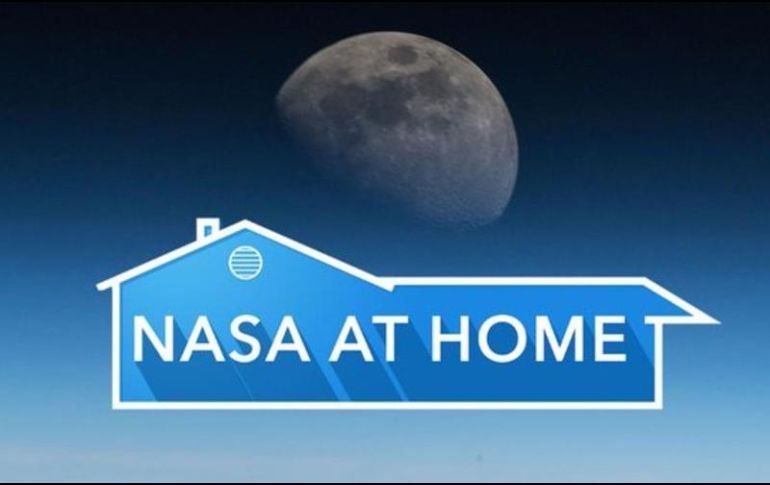 La agencia estadounidense se ha visto solidaria con los fanáticos del espacio al recomendar algunos tips para pasar el aislamiento en casa.  ESPECIAL / nasa.cov