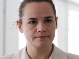 Svetlana Tijanóvskaya, de 37, emergió en pocas semanas como una inesperada rival para Lukashenko, quien lleva 26 años en el poder. EFE/T. Zenkovich