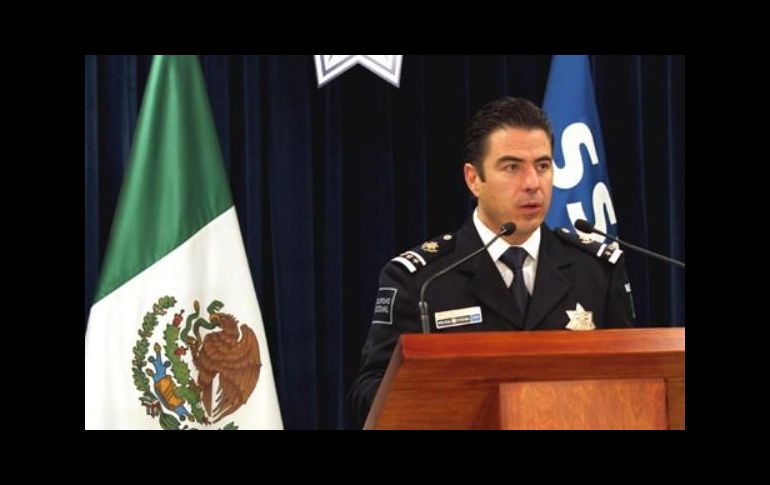 Luis Cárdenas Palomino se desempeñó como director de Seguridad Regional de la Policía Federal. NTX/ARCHIVO