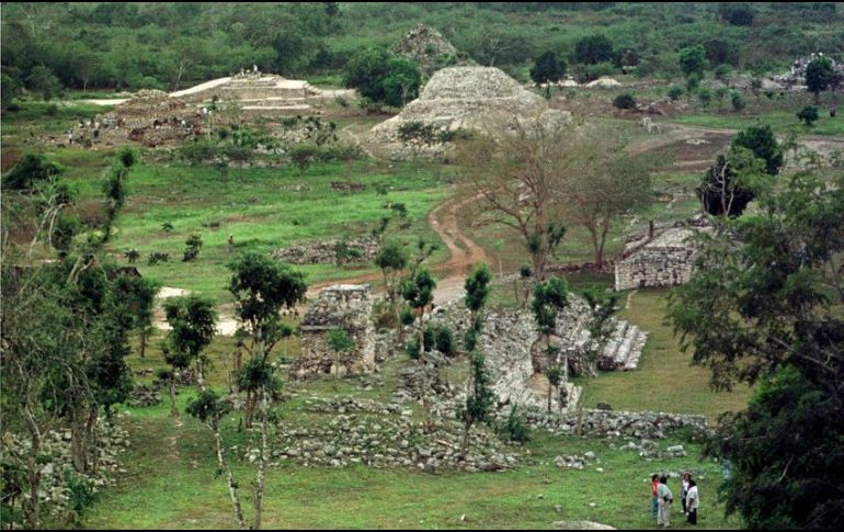 En Yucatán hay más de dos mil zonas mayas y 80 pirámides. NTX/ARCHIVO
