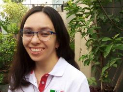 Este lunes, Ana Paula inició clases en la UNAM, en la licenciatura de Matemáticas. TWITTER/ @ommtw