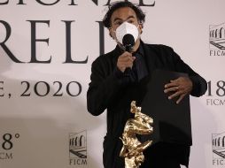 A González Iñárritu se le entregó simbólicamente una butaca con su nombre, la cual permanecerá en una de las salas del complejo exhibidor sede principal del FICM. SUN