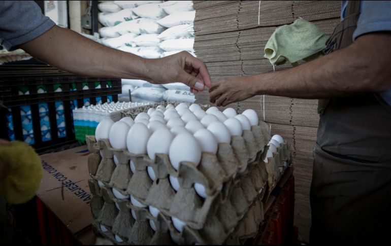 El precio del huevo pasó de 23 a 30 pesos por kilogramo. EL INFORMADOR/ARCHIVO