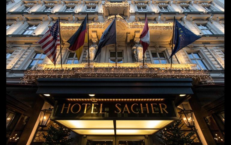 Desde la llegada de la pandemia a Austria, el histórico hotel atraviesa la crisis amparado en su vieja tradición imperial. AFP/A. Halada