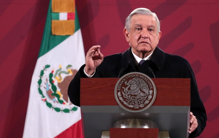 López Obrador explicó que envió una carta a Arturo Zaldívar, presidente de la SCJN, para que interviniera en el caso de Rafael ''N'', a quien el Presidente intentó indultar. SUN / G. Espinosa
