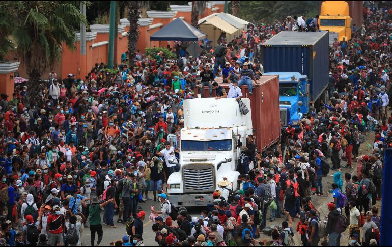 De acuerdo a fuentes oficiales, casi mil 600 hondureños han sido devueltos por Guatemala a su país en los últimos días. XINHUA