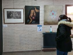 VUELTA. La gira con obra de pintores nacionales hace parada en Huesca, España. ESPECIAL