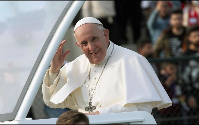 RETORNO. El Papa Francisco regresó a Roma el lunes después de una visita de tres días en Iraq, la primera de un pontífice soberano en este país regularmente sacudido por la violencia. EFE