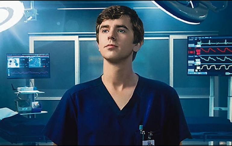 Freddie Highmore. El actor interpreta a “Shaun Murphy”, un joven doctor con autismo. CORTESÍA/Sony