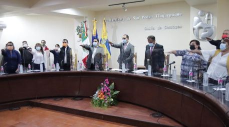 El Concejo Municipal de Tlaquepaque fue elegido en la madrugada de este viernes en sesión extraordinaria del Congreso de Jalisco. TWITTER/@GobTlaquepaque