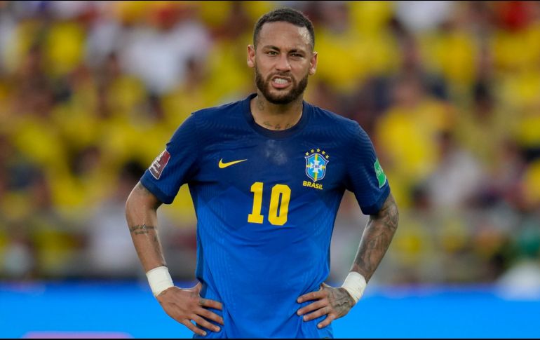 El brasileño Neymar, de 29 años, afirmó que encara el Mundial de Qatar 2022 como el último de su carrera. AP / F. Vergara