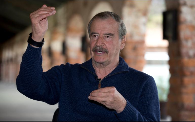 Vicente Fox defiende a Anaya tras criticar a AMLO en un video sobre su reforma eléctrica. AP / ARCHIVO