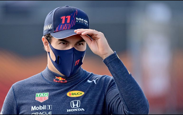 En declaraciones facilitadas por Red Bull, ''Checo'' Pérez se mostró con confianza de cara al próximo Gran Premio de Estados Unidos. AFP / ARCHIVO