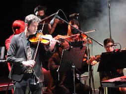 Bruno Axel. El músico y compositor español dirigió anoche a la Orquesta de Cámara Higinio Ruvalcaba. EL INFORMADOR/A. Camacho