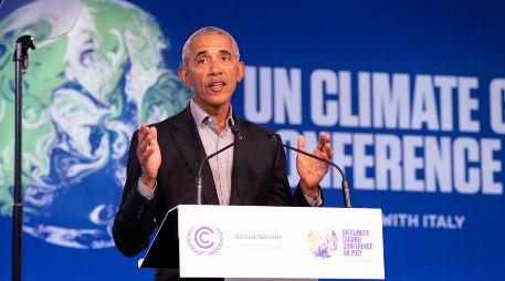 El expresidente de los Estados Unidos participó en las conversaciones climáticas de la ONU. AP/J. Barlow
