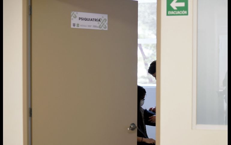 La clínica para personas trans ofrece consulta en el área de psiquiatría. AFP / A. ESTRELLA