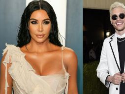 Este viernes se confirmaron los rumores de un romance entre la empresaria de 41 años Kim Kardashian y el comediante de 28 años, Pete Davidson. AFP/AP