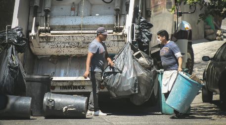 CALIFICACIÓN. Los habitantes de la Zona Metropolitana de Guadalajara perciben mejoras en el servicio de recolección de residuos. Archivo/ El Informador