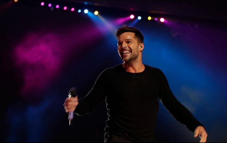 Ricky Martin finalmente se presentará en Guadalajara tras la cancelación de su gira en 2020. AP/ARCHIVO