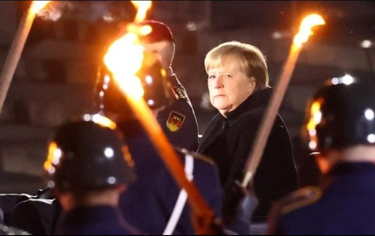 Angela Merkel dejará el cargo de canciller de Alemania la próxima semana. REUTERS