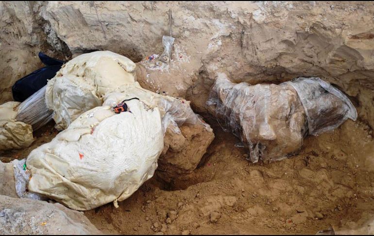 Las piezas óseas fueron trasladadas a los laboratorios del Centro INAH Puebla, donde son atendidas para su conservación y estudio. EFE/Instituto Nacional de Antropología e Historia