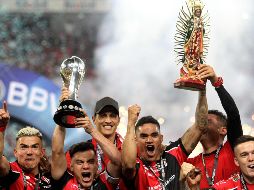 El milagro ocurrió. Atlas se coronó campeón de la Liga MX luego de 70 años de sequía. AFP / U. Ruiz