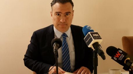 En su conferencia de prensa, Herrera describió tres aspectos negativos de la Reforma Eléctrica propuesta por AMLO. EL INFORMADOR/E. Gómez
