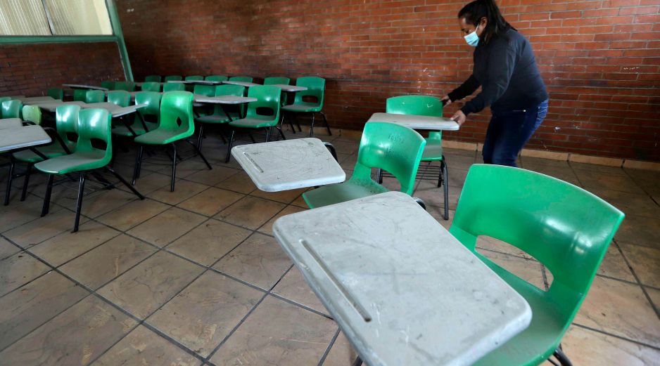 Autoridades señalaron que en un número mayor de edificios escolares, padres de familia decidieron no enviar sus hijos a clases, ante el rebrote de nuevos casos de COVID. SUN/ARCHIVO