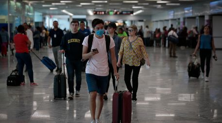 Tan sólo en el Aeropuerto Internacional de Guadalajara se cancelaron ocho vuelos de salida y ocho de llegada.  EL INFORMADOR