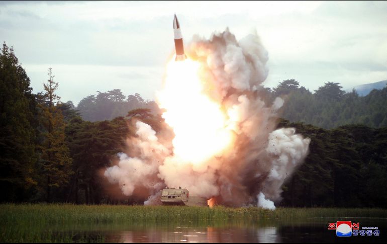 Corea del Norte ya ha demostrado tener la capacidad de lanzar misiles que puedan alcanzar a EU. EFE/ ARCHIVO