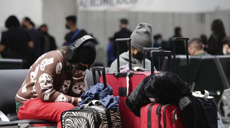 Entre vuelos cancelados y demorados de Aeroméxico y otras empresas, se estima que se afectó a 20 mil personas en los últimos días. XINHUA/ARCHIVO