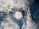 La alerta de tsunami afectaba a todo el país oceánico, señalaron los Servicios Meteorológicos de Tonga. AFP