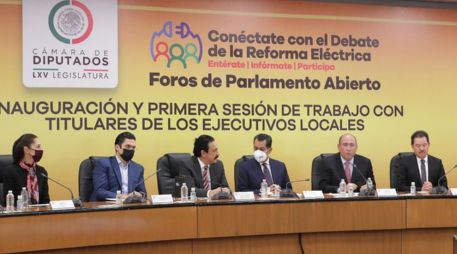 Especialistas, empresarios y autoridades debatirán la reforma constitucional propuesta por AMLO. EFE/Cámara de Diputados