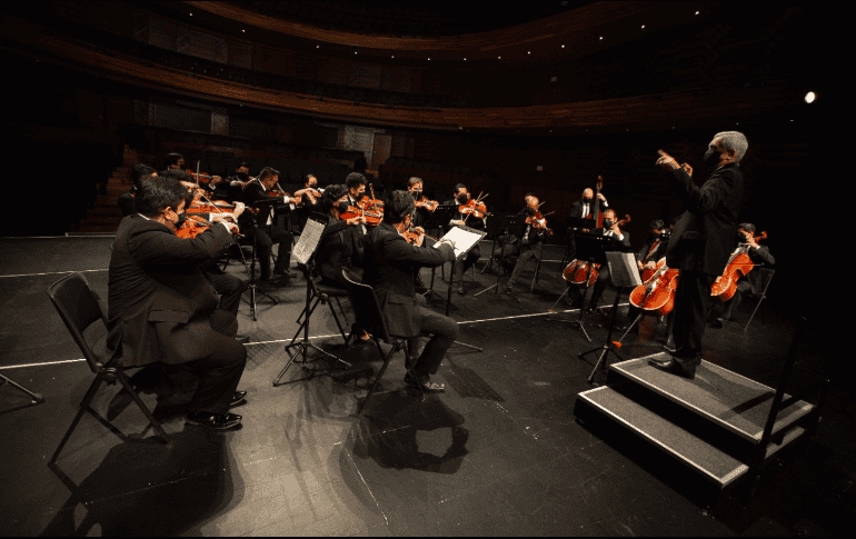 La Orquesta Higinio Ruvalcaba ha iniciado un programa que busca “su consolidación” a nivel nacional, informa la Universidad de Guadalajara.  ESPECIAL