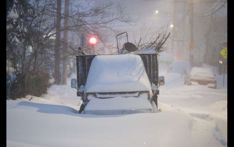 Se espera que en numerosas zonas la nieve llegue a los 30 centímetros y que alcance hasta 60 en lugares como Massachusetts. AFP/ S. Eisen
