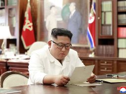 Donald Trump mantuvo una inédita relación epistolar con el líder norcoreano, Kim Jong-un. AFP/ARCHIVO
