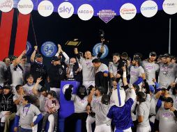 Charros conquistó recientemente el título de la Liga Mexicana del Pacífico. TWITTER/@charrosbeisbol