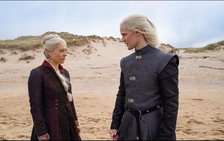 ”House of the Dragon” presentará la historia de la guerra civil de la casa Targaryen, 300 años antes de los acontecimientos de “Game of Thrones”. CORTESÍA / HBO Max