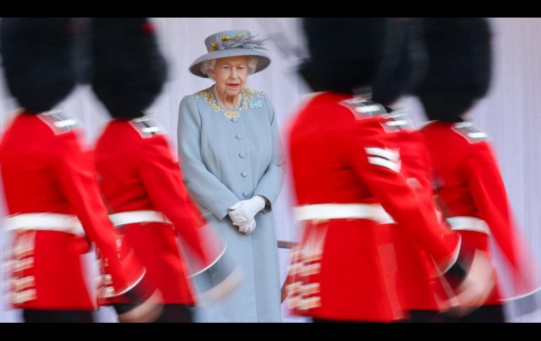 La Reina Isabel II de Reino Unido celebra su cumpleaños dos veces al año. AFP/ Chris Jackson
