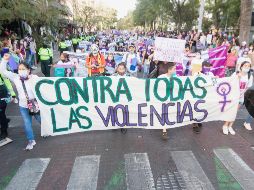 Continúan las manifestaciones en contra de la violencia hacia las mujeres. EL INFORMADOR / ARCHIVO