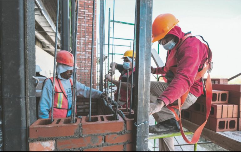 La construcción se ubica como la cuarta actividad económica en el país. ESPECIAL