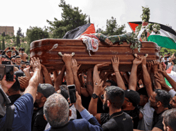 La periodista Shireen Abu Akleh, murió durante una operación militar en Israel. ESPECIAL/AFP