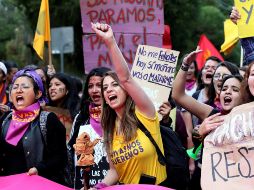 La aprobación se dio en medio de protestas de grupos provida y feministas. EL INFORMADOR/ Archivo