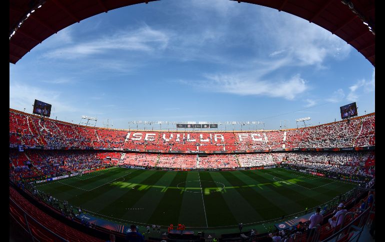 Vista panorámica del Estadio Ramón Sánchez Pizjuán. AP / J. Breton