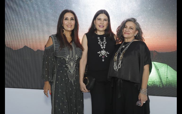 Geraldina Herrera, Gabriela Sánchez y Edith Bravata.